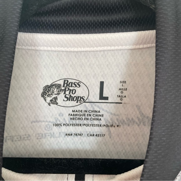 Bass Pro Shops Lightweight Quarter Zip Fishing Outdoors Popover Longsleeve - Picture 7 of 7